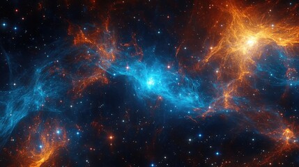 Naklejka premium Close-up view of the cosmic microwave background radiation