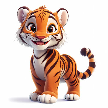 Cartoon Tiger