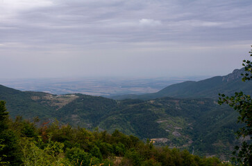 Fototapeta premium landscape with clouds