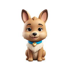 Cute Cartoon Puppy