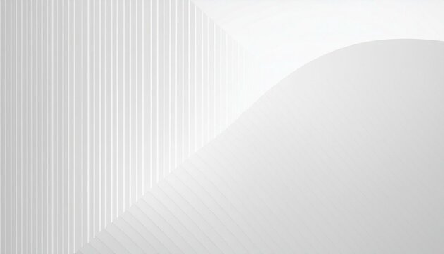 Minimal geometric white light background abstract design.