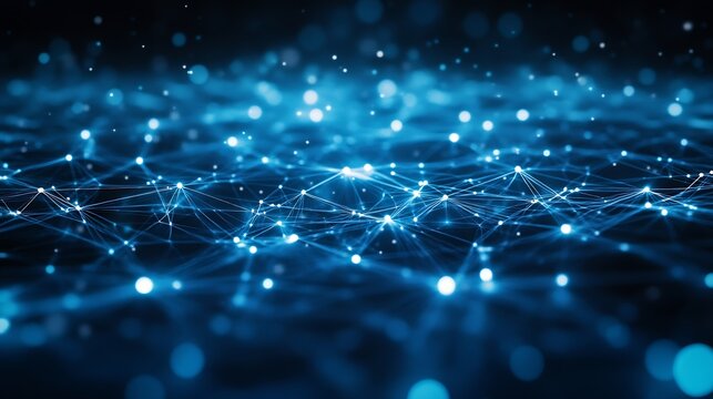 Digital technology global business network connection data analysis social media marketing digital software development teamwork and business strategy internet technology concept : Generative AI