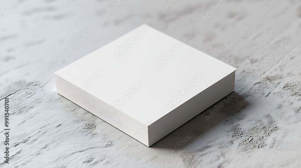 Poster business card blank mockup 3d render : generative ai