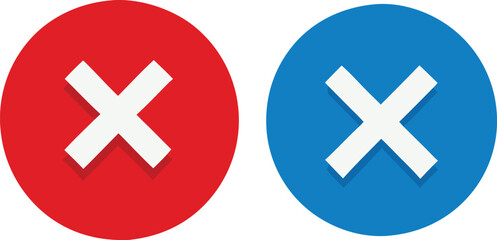 Fototapeta premium cross icon set.eps