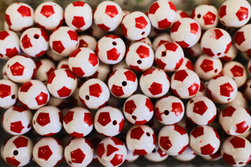 red hearts background