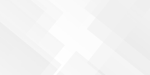 Abstract line light vector triangle square technology carve shapes. modern white and grey gradient color geometric backdrop design cube pattern background for website banner.