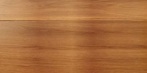 Naklejka premium A close up of high gloss lacquered wood paneling with a deep rich brown color the reflective surf.deep brow wood planks with natural texture, wooden retro background, light wooden background, table 