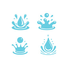 set of water drops, water drops vector art