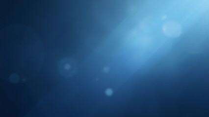 Obraz premium A deep blue abstract background featuring subtle light gradients that create a sense of depth and tranquility, evoking a serene and calming atmosphere perfect for any design.