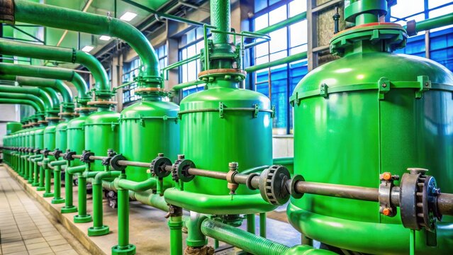 Green hypochlorous and hydrochloric acids reducing corrosion in chlorine cylinder valves at water treatment plant