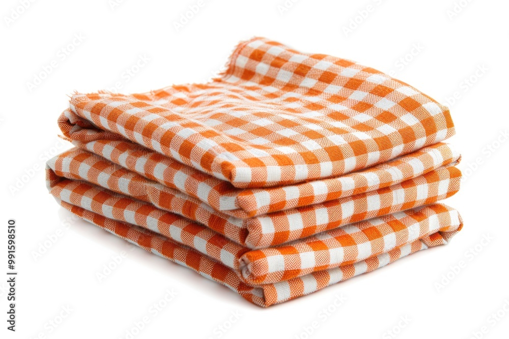 Poster a collection of colorful towels stacked neatly, perfect for use in a bathroom or as a decorative acc