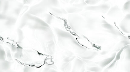 Fluid, shimmering water patterns, showcasing gentle ripples and reflections in a serene, light-toned aquatic setting