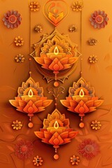 A bouquet of colorful flowers accompanied by a lit candle