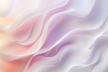 Fototapeta premium A pink and white fabric with a wave pattern