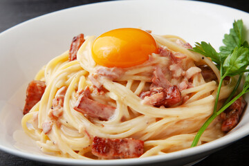 スパゲッティ　カルボナーラ