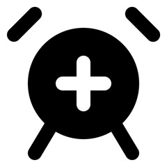 Obraz premium Alarm Clock Plus Icon