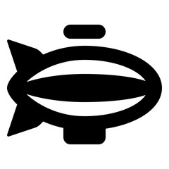 Blimp Icon © Simple Glyphs