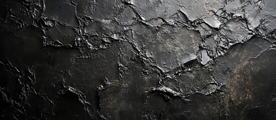 Obraz premium Dark Textured Background with Cracked Surface