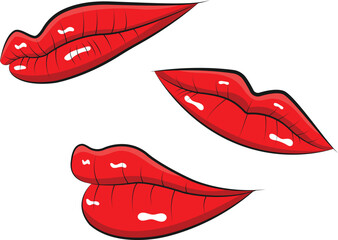 illustration of a lips