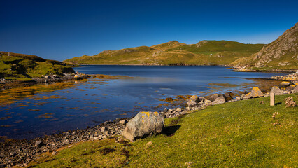 Northmavine coastline in the Shetland Islands
