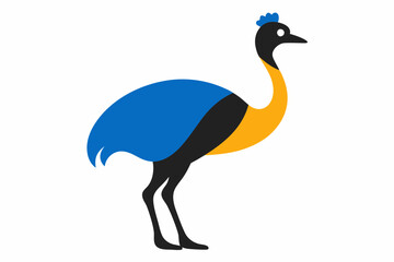 illustration of a peacock