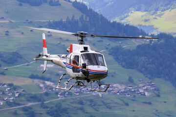 Hubschrauber im Einsatz