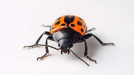 Naklejka premium Macro Photography of a Ladybug