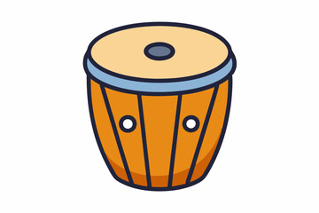 Dhol vector art design icon