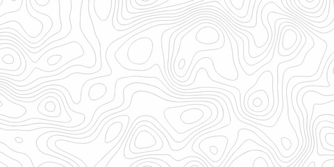 White wave carve line geography landscape topo counter grid map. Line topographic diagonal doodle spiral map abstract background.