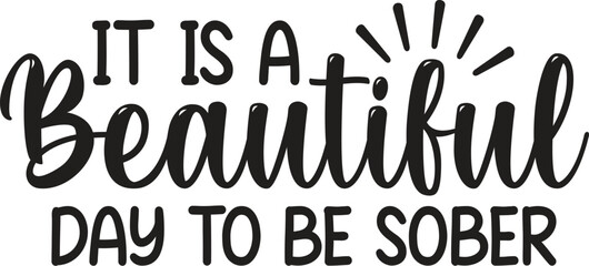 Retro Sobriety Shirt It's A Beautiful Day To Be Sober Shirt Addiction Recovery Addiction Counselor Shirt Mental Health Shirt, Sober AF Shirt