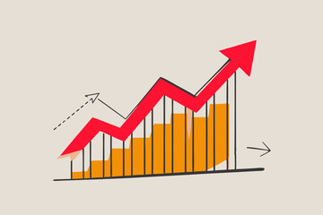 Cartoon flat style drawing businessman helping his partner to lifting cogs or gears on top of stairs. Teamwork, goal achievement, solution, success, winner concept. Graphic design vector illustration