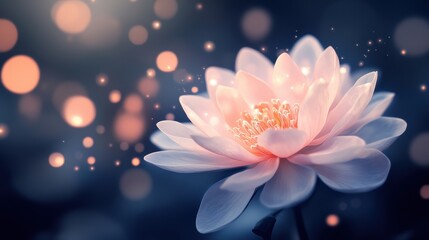 A delicate illustration of a blooming flower, symbolizing the beauty and potential for growth inherent within every individual.