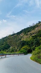 river in the mountains