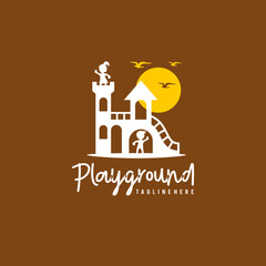 Playground logo with unique concept