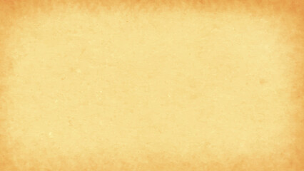 Gold wide grunge vintage paper. Old stained papyrus wallpaper for design work.