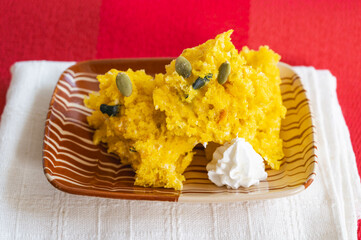 かぼちゃの蒸しパン