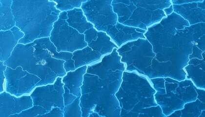 Cold, fractured ice surface for desktop customization