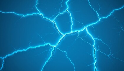Jagged ice cracks glowing faintly for tablet wallpaper