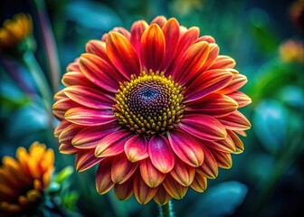 A Symbol of Feebleness: A Delicate Flower Wilting Under the Weight of Time and Nature's Elements