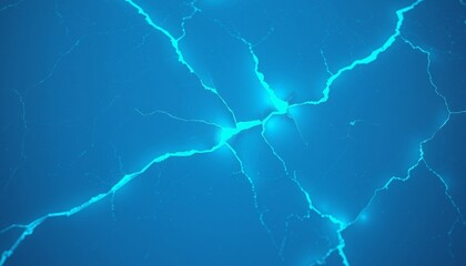 Cold sharp ice fracturing with glowing cracks for desktop customization