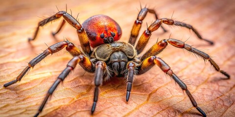Obraz premium Close-Up Images of Recluse Spider Bites on Skin with Symptoms and Effects for Medical Education Use
