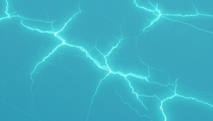 Cold, Shattered Ice with Glowing Fractures for Mobile Screens