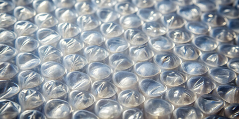 Bubble wrap texture with sharp, detailed highlights and shadows