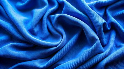 Fototapeta premium Close-Up Texture of Soft Fabric with Faint Wrinkle