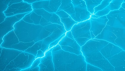 Naklejka premium Brittle Ice with Eerie Cracks, Chilly Abstract Representation
