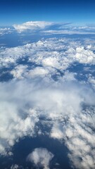 blue sky with clouds