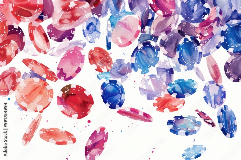 Aufkleber a collection of colorful paper sheets in various hues and textures