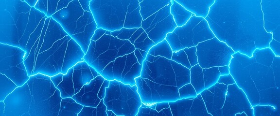 Chilling Cracks in Ice, Cold Aesthetic, Abstract Background for Devices