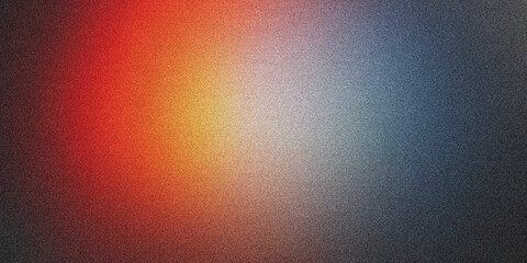 Futuristic Gradient Background Featuring Grainy Noise Texture. Smooth Fluid Shapes and Vibrant Colors for Eye-Catching Poster Designs.