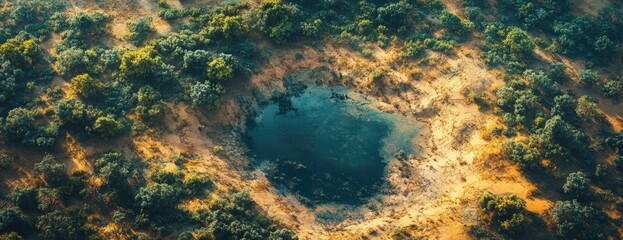 Stunning Alpine Landscape with Wildflowers and Deer